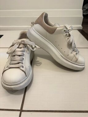 Ladies, Classic Alexander McQueen Oversized Sneakers, Sz 36